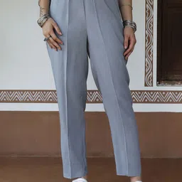 QISSA Women Printed Regular Kurta with Palazzos image 5