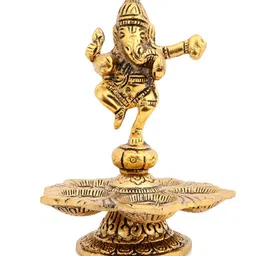 INTERNATIONAL GIFT Gold-Toned Religious Idol Showpiece-image-49