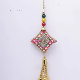 ANIKAS CREATION Artificial Beads Studded Waist Chain Saree Accessories image 3