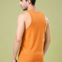 BAESD Printed Scoop Neck Cotton Gym Vest image 3