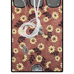 The Furnishing Tree Multi-Coloured Printed Washing Machine Cover image 2