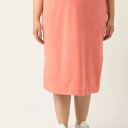 theRebelinme A-LineStraight Midi Skirt image 1