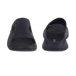 BEONZA Men Black Sliders image 3