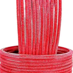 zsp Rose Glass Artificial Stones Bangle image 1