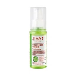 Jiva Set of 4 100% Pure & Natural Cucumber Toner - 100 ml Each image 2
