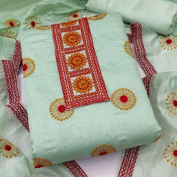 Maroosh Ethnic Motifs Embroidered Unstitched Dress Material-image-40