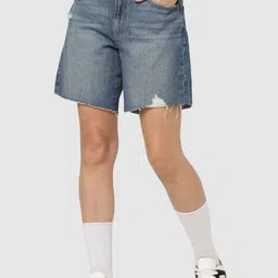 GAP Women High-Rise Denim Shorts-picture-48
