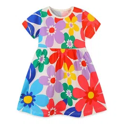 StyleCast Girls Floral Print A-Line Dress image 1