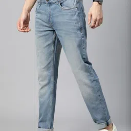 The Roadster Lifestyle Co. Men Tapered Fit Mid-Rise Light Fade Pure Cotton Jeans-image-65