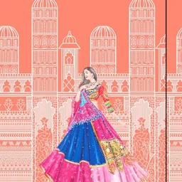 AXI COUTURE Women Printed Tunic with Trousers image 4