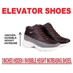 Bxxy Men Textured 7.62 CM Elevator Height increasing Sneakers image 3