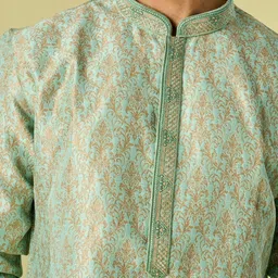 Diwas by Manyavar Men Raw Silk Kurta image 2