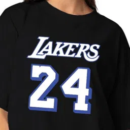 STATUS MANTRA Women Bio Finish Typography Printed Round Neck Cotton Oversized T-shirt image 3