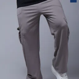 MADSTO Men Pack Of 2 Mid Rise Straight Fit Track Pants-image-65