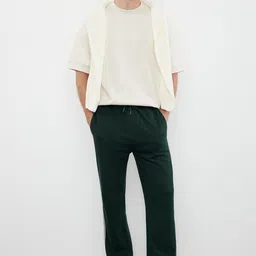 Trendyol Men Side Striped Pure Cotton Track Pant-picture-25