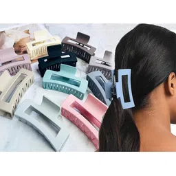 GLOSSY Women Set of 4 Claw Clip image 5