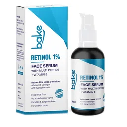 BAKE Retinol 1% With 2% Multi Peptides For Anti Aging & Wrinkles Serum-30ml-image-43