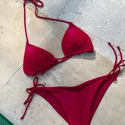 samvar Women Blue,Pink Nylon Bra Panty Set for Lingerie Set Undergarments Pack of 2 image 5