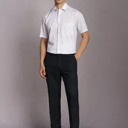 Louis Philippe Micro Ditsy Printed Pure Cotton Formal Shirt image 5