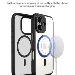DailyObjects Solid Armour MagSafe iPhone 16 Back Case image 3
