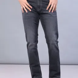 V-Mart Men Regular Fit Mid-Rise Light Fade Jeans-picture-18