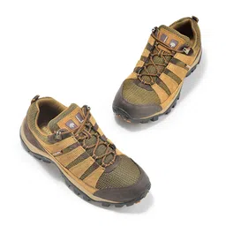 Woodland Men Colourblocked Suede Sneakers image 2