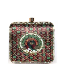 Swisni Printed Box Clutch image 5