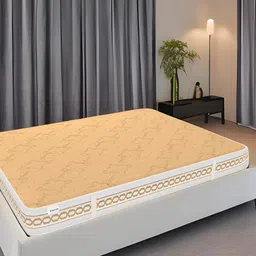SLEEP SPA Beige Quilted Super Contour ISP Tech Bonnell Spring Single Mattress-picture-33