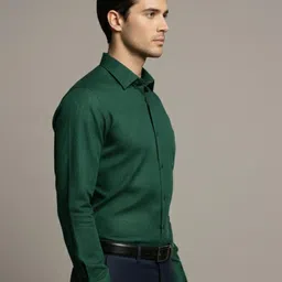 Yugnik Smart Spread Collar Slim Fit Casual Shirt image 2