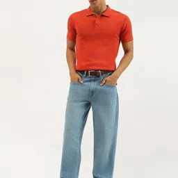 United Colors of Benetton Men Polo Collar Pure Cotton Pockets T-shirt image 4