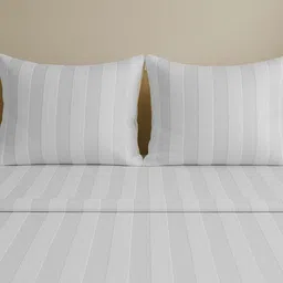 Sleeping Owls- because your sleep matters Grey 300 TC King Bedsheet Set 2.74 m x 2.74 m image 5