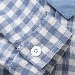 Xsole Boys Checked Casual Shirt image 5