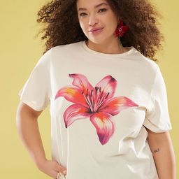 Trendyol Women Printed Applique T-shirt-picture-40