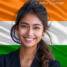 designers collection Adornity Women Blue Earrings image 4