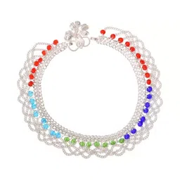 AamNa Enterprises Silver-Plated Anklet-picture-30