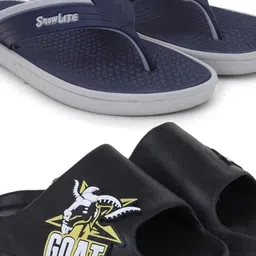 Pampy Angel Men Blue Flip Flops-image-66