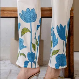 ME & MY Printed V-Neck Top & Trousers Co-Ords image 2