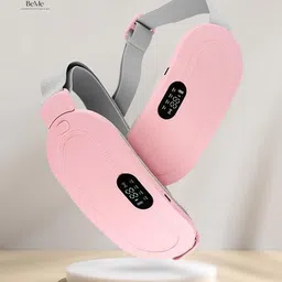 KTOSTON Heating Pad for Menstrual Cramps Relief, for Stomach 3-Speed Temperature Adjustment and 4-Speed Massager image 1