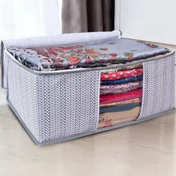 AMAK INC Grey Fabric Multi-Utility Wardrobe Organisers image 2