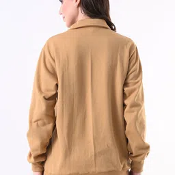 BAESD Women Mock Collar Solid Lightweight Open Front Jacket image 5