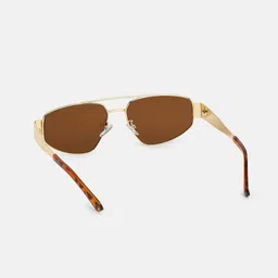 French Accent Men Shield Sunglasses with Polarised Lens image 3
