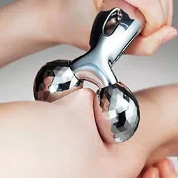 Stickonfeet 3D Roller Manual Face & Body Massager For Skin Tightening image 5