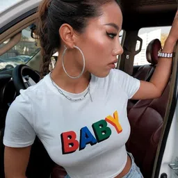 sollobell Print Cotton Tank Crop Top image 4