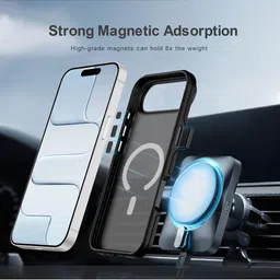 Luxury Kase Solid Printed iPhone 17 Back Case Mobile Accessories image 4