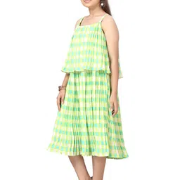 BAESD Georgette A-Line Dress image 5