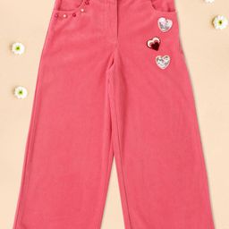 CUTECUMBER Girls Embellished Trouser-picture-30