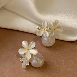 Shining Diva Fashion Contemporary Studs Earrings-image-66