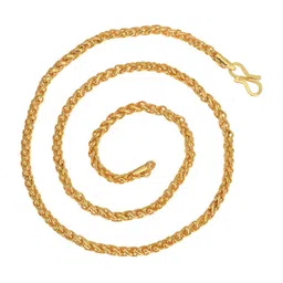 fashion fusion collection Unisex Gold-Plated Minimal Chain image 3