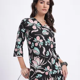 Anouk Rustic Floral Print Straight Kurta-picture-33