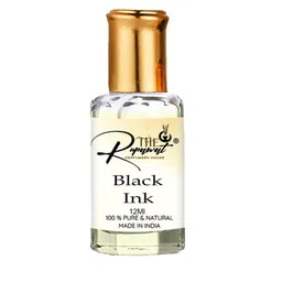 THE RUPAWAT Perfumery House Black Ink 100% Natural & Pure Alcohol Free Attar- 12 ml-picture-26